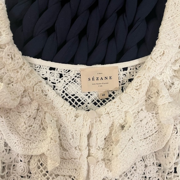 Sezane Dita Blouse - 40 - Picture 7 of 8